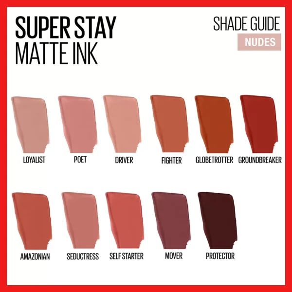 Maybelline Labial líquido indeleble superstay Matte Ink - Imagen 2