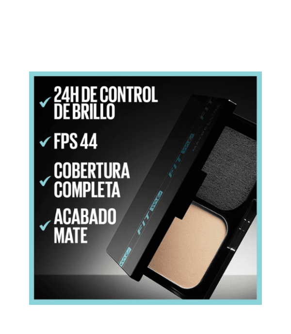 Maybelline FIT ME Polvo natural beige 220 - Imagen 3